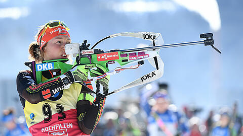 Laura Dahlmeier gewinnt ihre zweite Goldmedaille bei der WM.
