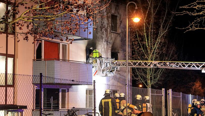 In der Einrichtung war in einer der Wohnungen ein Feuer ausgebrochen. In der Einrichtung war in einer der Wohnungen ein Feuer ausgebrochen.