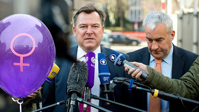 "In der CSU zählt nur die Qualifikation": Bürgermeister Josef Schmid (links) und Parteichef Ludwig Spaenle.