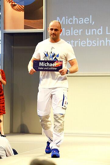 Der Bachelor? Nein, Michael Eschle (38), Maler und Lackierer.