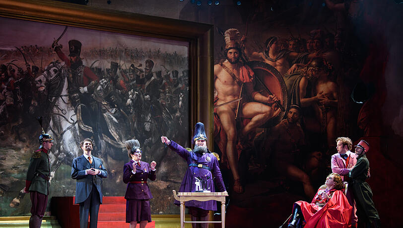 Die "Großherzogin von Gerolstein" im Gärtnerplatztheater.