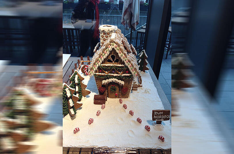 Der Gewinner des 2. Platzes: Das Haus zum Nordpol.