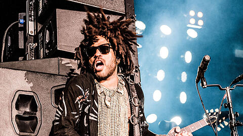 Fotos waren verboten, deshalb gibt es hier Lenny Kravitz aus dem Archiv.