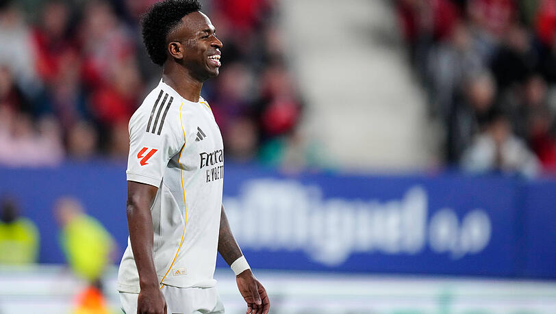 Er &auml;u&szlig;ert Rassismus-Vorw&uuml;rfe: Vinicius Junior.