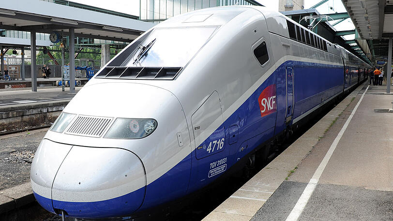 Der französische Schnellzug TGV wird von Siemens-Rivale Alstom hergestellt.
