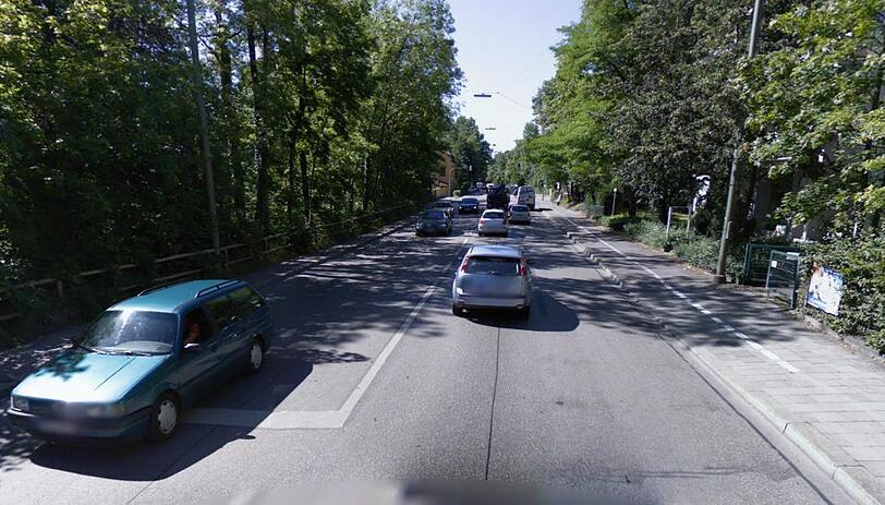 In diesem Bereich der Wolfratshauser Straße wird es eng zugehen.
