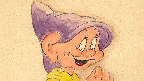 Angeblich von Hilter gemalt: ein Disney-Zwerg Angeblich von Hilter gemalt: ein Disney-Zwerg