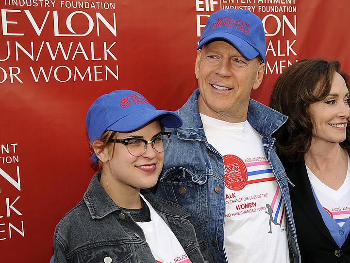 Bruce Willis mit seiner Tochter Tallulah im Mai 2014