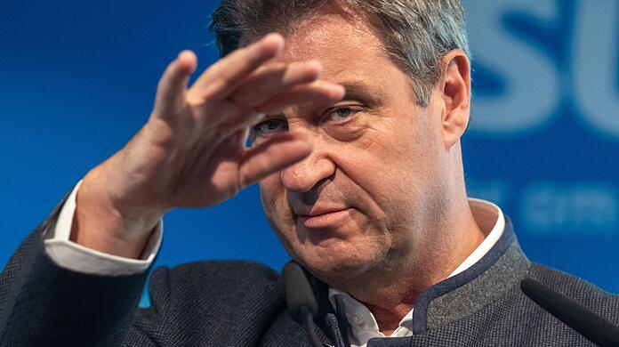 Bayerns Ministerpräsident Markus Söder sieht sich heftigen Vorwürfen ausgesetzt.