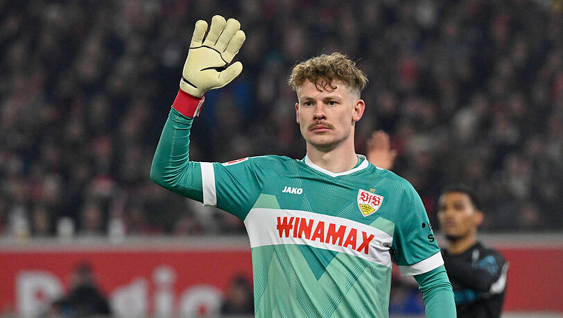 Sieht sich auch im Tor des FC Bayern: Stuttgart-Leihgabe Alexander Nübel. Sieht sich auch im Tor des FC Bayern: Stuttgart-Leihgabe Alexander Nübel.