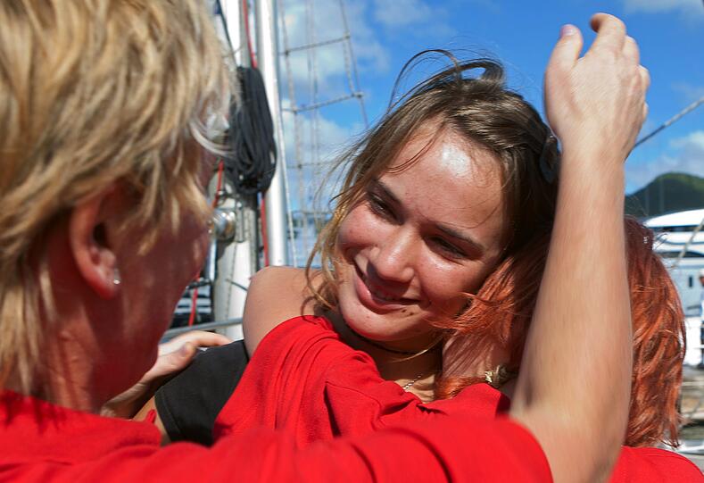 Stattdessen segelte sie nonstop von Darwin in Australien nach Port Elisabeth in Südafrika &ndash; 47 Tage brauchte sie für die rund 6000 Seemeilen.
