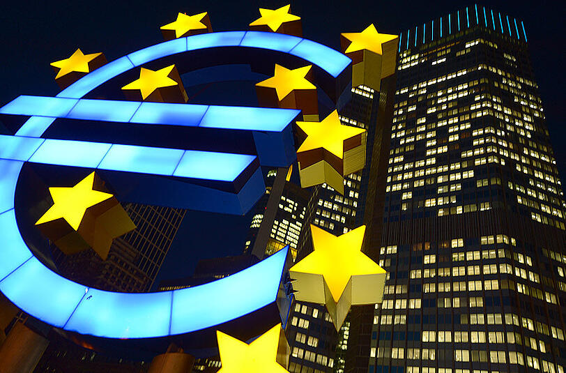 Die Europäische Zentralbank in Frankfurt am Main.