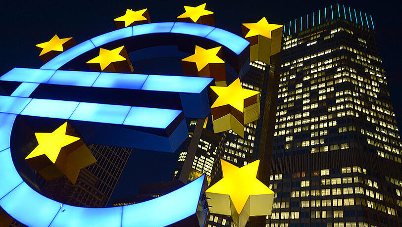 Die Europäische Zentralbank in Frankfurt am Main. Die Europäische Zentralbank in Frankfurt am Main.