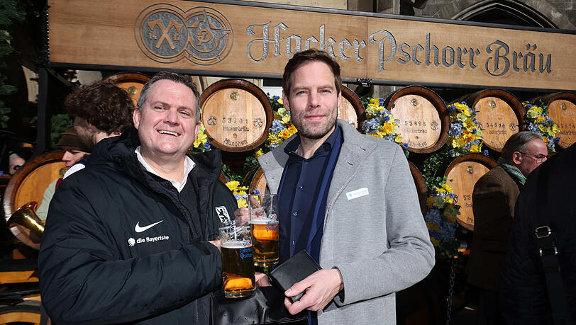 Mit schmalem Geldbeutel möglichst Großes bewerkstelligen – so lautet die Marschroute der TSV-1860-Geschäftsführer Oliver Mueller (l.) und Christian Werner (r.).