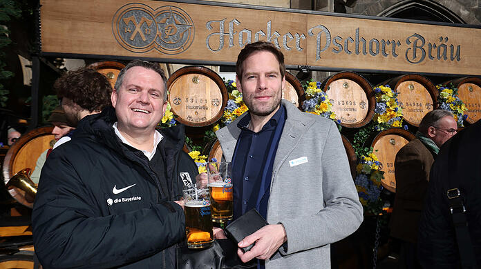 Mit schmalem Geldbeutel möglichst Großes bewerkstelligen – so lautet die Marschroute der TSV-1860-Geschäftsführer Oliver Mueller (l.) und Christian Werner (r.).