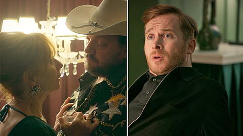 Anthologie-Serie "Warum ich?", unter anderem mit Andrea Sawatzki, Charly Hübner und Samuel Koch (r.).