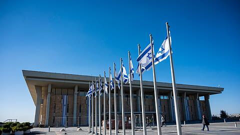 Das israelische Parlament in Jerusalem. (Archivbild)