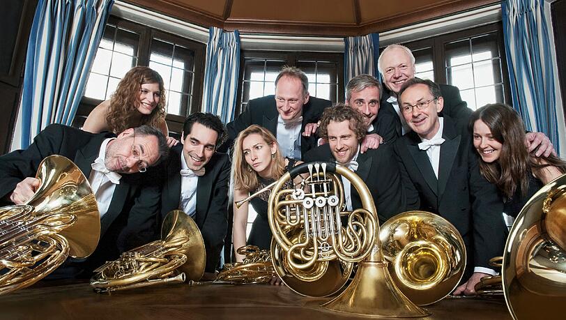 Mit Humor musikalisch unterwegs: die Munich Opera Horns. Mit Humor musikalisch unterwegs: die Munich Opera Horns.