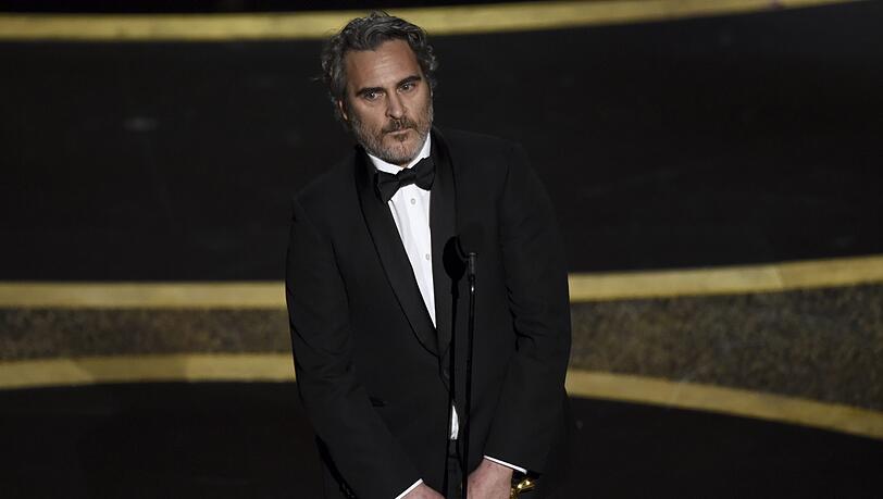 Joaquin Phoenix ist als bester Hauptdarsteller ausgezeichnet worden ("Joker"). Joaquin Phoenix ist als bester Hauptdarsteller ausgezeichnet worden ("Joker").