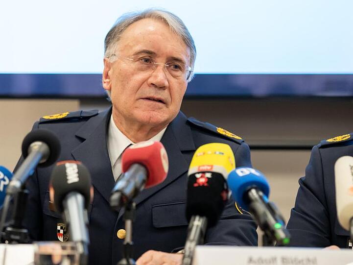 Roman Fertinger, Polizeipräsident des Polizeipräsidiums Mittelfranken. Foto: Daniel Karmann/dpa/Archivbild