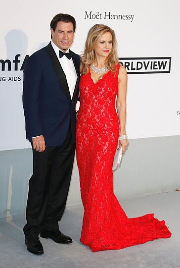 John Travolta und Ehefrau Kelly Preston