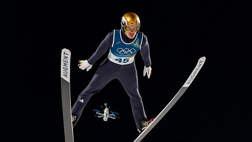 Philipp Raimund kommt mit der Olympia-Schanze bestens klar.