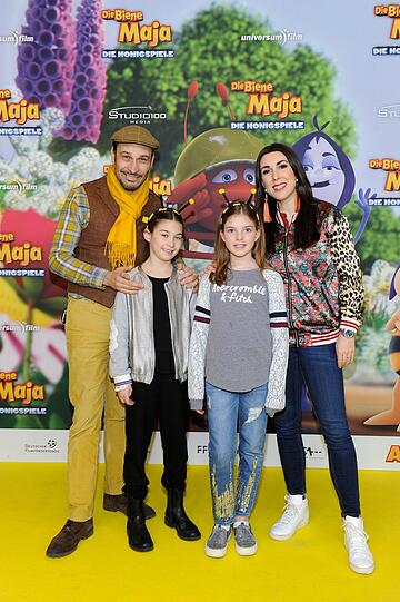 Judith Williams und Mann Alexander-Klaus Stecher mit Tochter Sophia und Angelina
