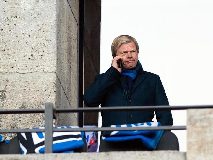 Für Oliver Kahn war das Gastspiel in Berlin die erste Pflichtspiel-Dienstreise als Vorstandsmitglied des FC Bayern.