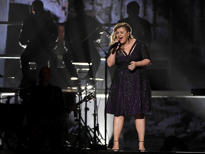 Kelly Clarkson bei ihrem Auftritt im Rahmen der Billboard Music Awards 2015 in Las Vegas