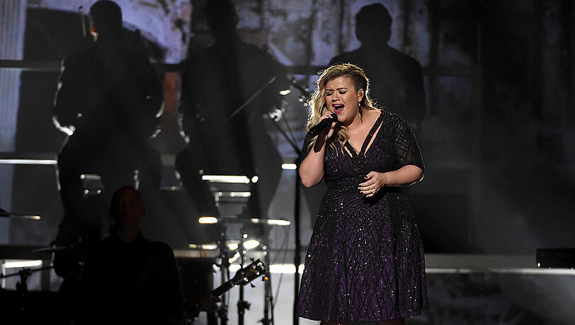 Kelly Clarkson bei ihrem Auftritt im Rahmen der Billboard Music Awards 2015 in Las Vegas Kelly Clarkson bei ihrem Auftritt im Rahmen der Billboard Music Awards 2015 in Las Vegas