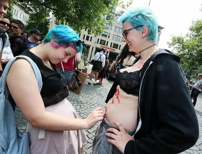 Die Bilder vom Slutwalk in München.