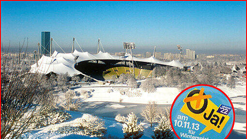 Das Olympiastadion als Schauplatz der Olympischen Winterspiele 2022? Morgen fällt die Entscheidung über die Münchner Bewerbung! Das Olympiastadion als Schauplatz der Olympischen Winterspiele 2022? Morgen fällt die Entscheidung über die Münchner Bewerbung!