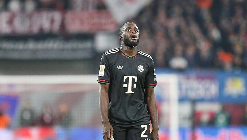 Sein Vertrag beim FC Bayern läuft im Sommer aus: Verteidiger Dayot Upamecano. Sein Vertrag beim FC Bayern läuft im Sommer aus: Verteidiger Dayot Upamecano.