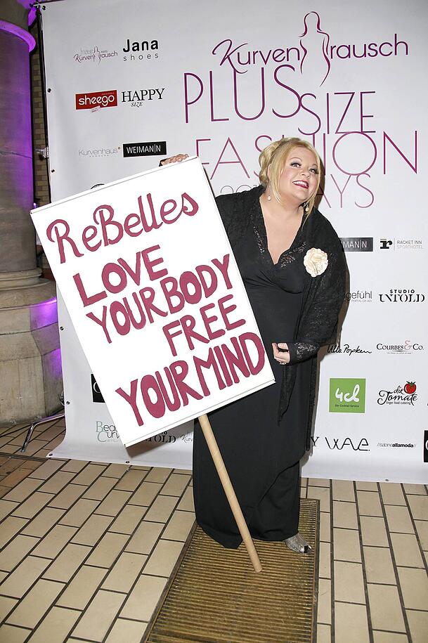 Tine Wittler setzt sich gegen unrealistische Schönheitsideale ein. Tine Wittler setzt sich gegen unrealistische Schönheitsideale ein.