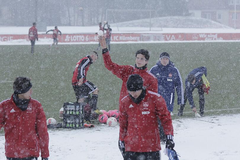 Dienstagtraining nach dem 2:2 gegen Hannover
