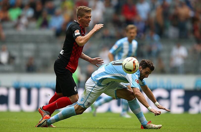 Das bessere Team, aber am Ende doch unterlegen: Valdet Rama und der TSV 1860 verloren gegen den SC Freiburg mit 0:1.