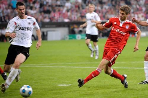 Stürmt er bald für Deutschland? Bayern-Youngster Thomas Müller.