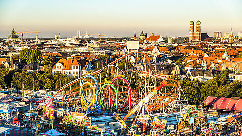 Eine Frage der Perspektive: München hat auch abseits des Oktoberfestes einige zu bieten