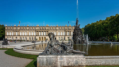 Schloss Herrenchiemsee, das bayerische Versailles.