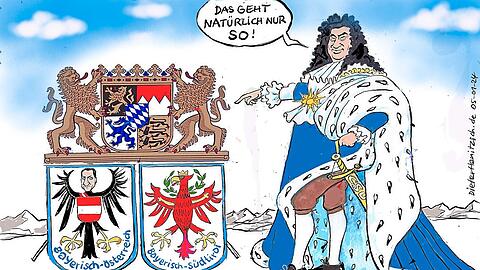 Bavaria first: Söder hat, was das neue Staatskonstrukt anbelangt, seine ganz eigenen Vorstellungen.