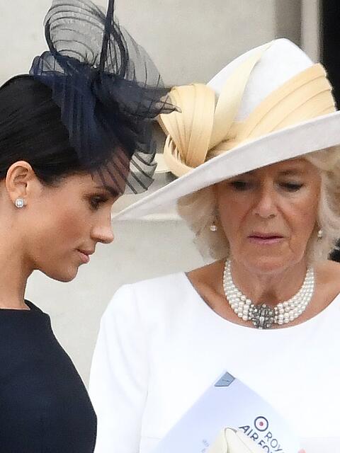 Herzogin Meghan und Königin Camilla hatten es nicht immer leicht im britischen Königshaus. Doch nur eine konnte ihren Ruf retten, behauptet ein Experte.