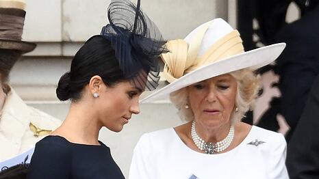 Herzogin Meghan und Königin Camilla hatten es nicht immer leicht im britischen Königshaus. Doch nur eine konnte ihren Ruf retten, behauptet ein Experte.