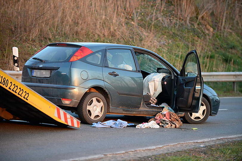 Fotos von der Unfallstelle