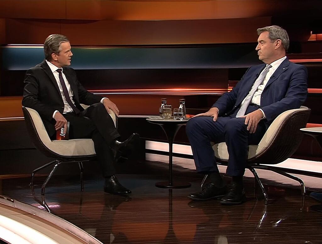 Markus Söder bei Lanz Klare Ansage zur Kanzlerkandidatur 2025