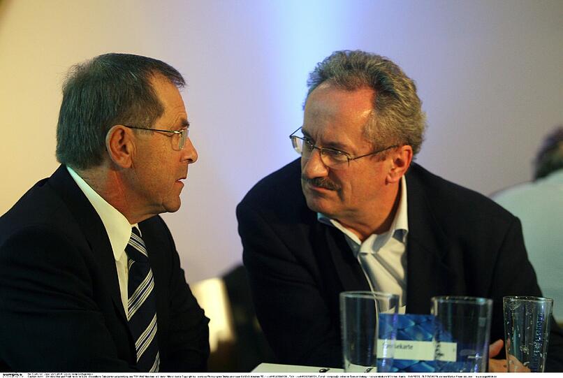 Fredi Heiß (links) mit OB Christian Ude.