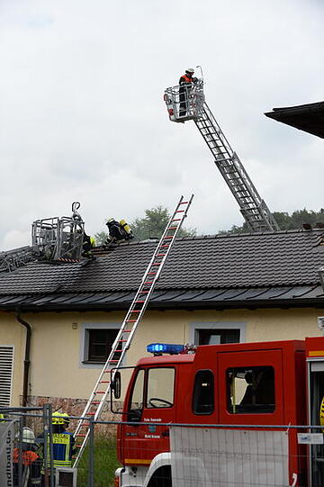 Feuerwehreinsatz in Marquartstein: Die Bilder.