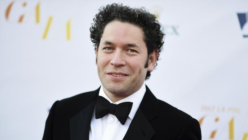 Gustavo Dudamel bei der Eröffnungsgala der Los Angeles Philharmoniker in der Walt Disney Concert Hall 2017. Gustavo Dudamel bei der Eröffnungsgala der Los Angeles Philharmoniker in der Walt Disney Concert Hall 2017.