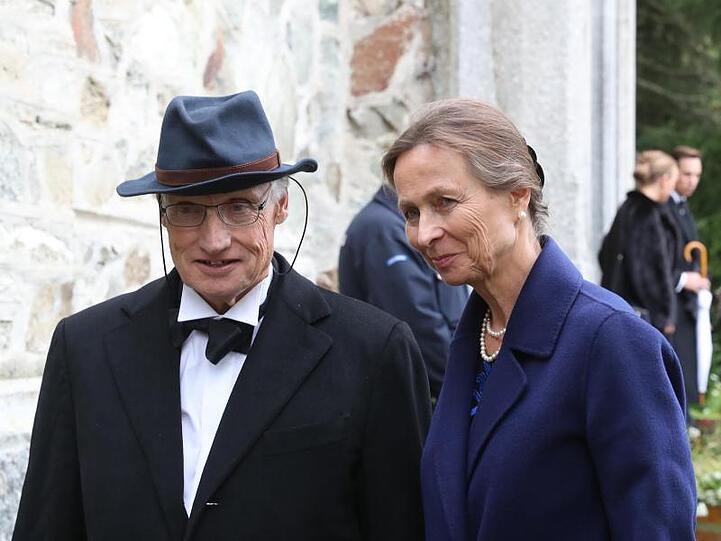 Luitpold Prinz von Bayern (li.) und seine Frau Beatrix. Foto: Franziska Kraufmann/Archivbild