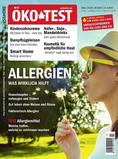 Für die Märzausgabe hat "Öko Test" 400 Zahnpasta-Sorten untersucht.
