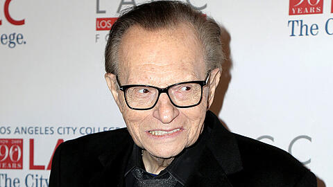 Larry King bei einem Auftritt in Beverly Hills